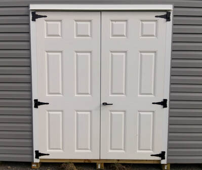 Premium Fiberglass Shed Doors